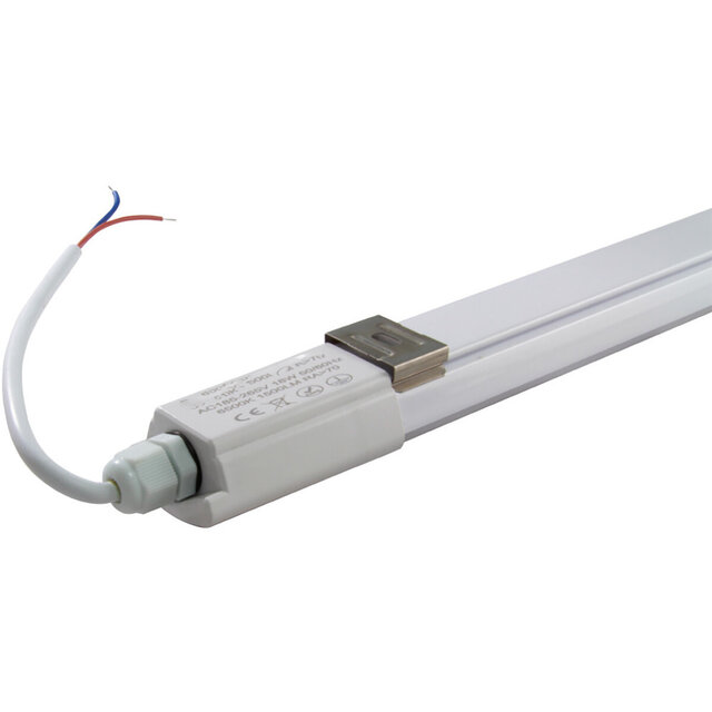 Langwerpig waterdicht LED TL armatuur 36W met helder wit licht van 6500K en 3000 lumen