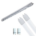 LED Waterproof Fluorescent Fixture - Velvalux Strela 120cm