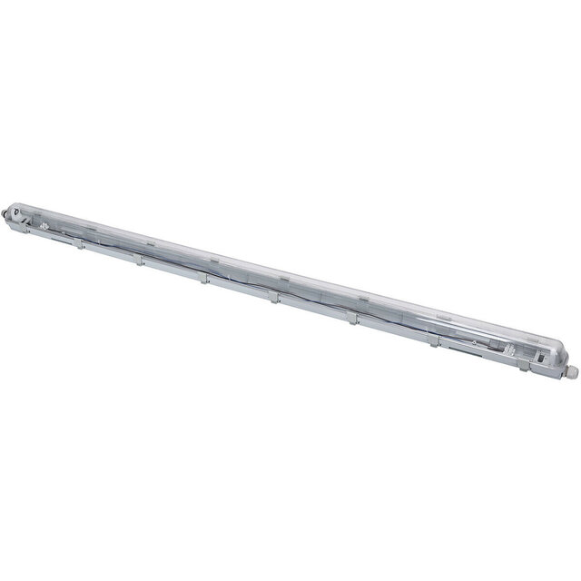 Waterdicht LED TL armatuur met 150cm T8 buis, 20W vermogen, 2200 lumen en neutraal wit licht 4000K Waterdicht LED TL armatuur met 150cm T8 buis, 20W vermogen, 2200 lumen en neutraal wit licht 4000K