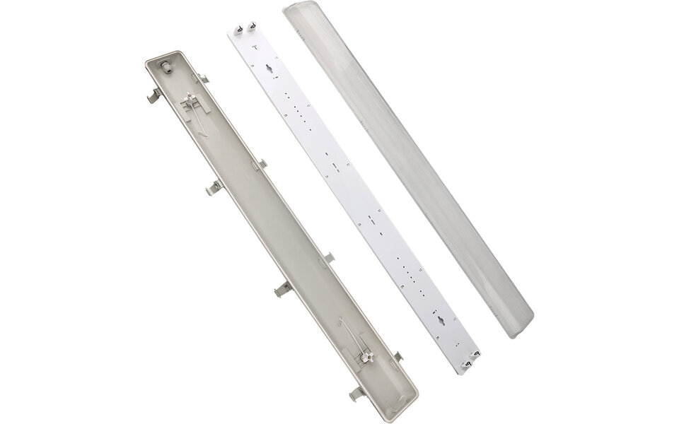 HLW LED LED Fluorescent Fixture T8 - 120cm Waterproof IP65 HLW LED LED Fluorescent Fixture T8 - 120cm Waterproof IP65