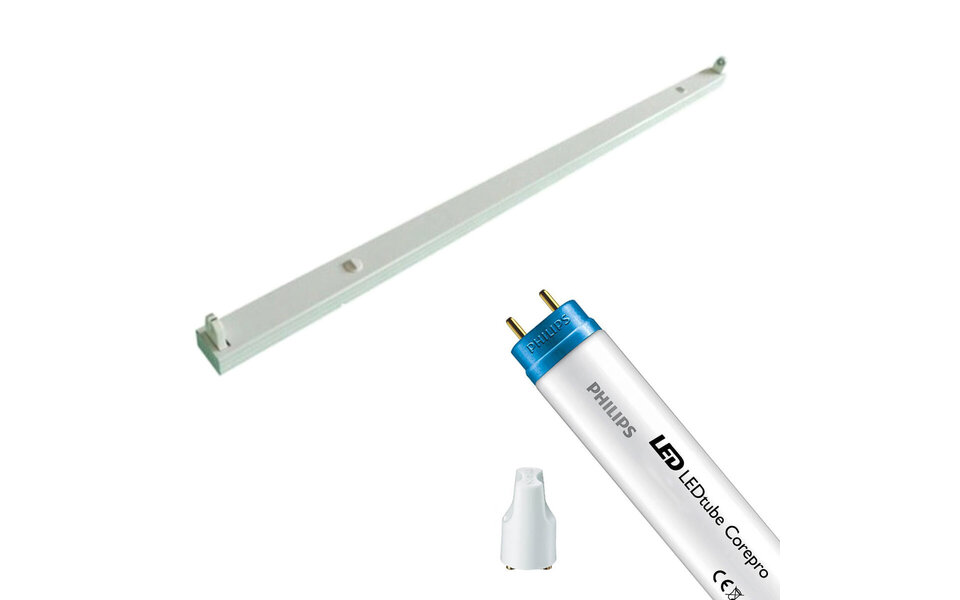 HLW LED Aigi Dybolo LED TL Armatuur met T8 Buis - 120cm HLW LED Aigi Dybolo LED TL Armatuur met T8 Buis - 120cm