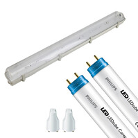 LED Fluorescent Fixture - 120cm with T8 Tube - 29W
