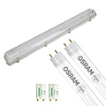 LED Fluorescent Fixture with T8 Tube - Neutral White Light
