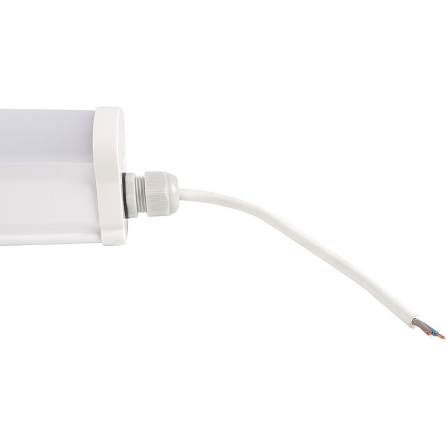 Waterdichte LED TL armatuur 120cm 40W 4000 lumen helder koud licht 6500K IP65