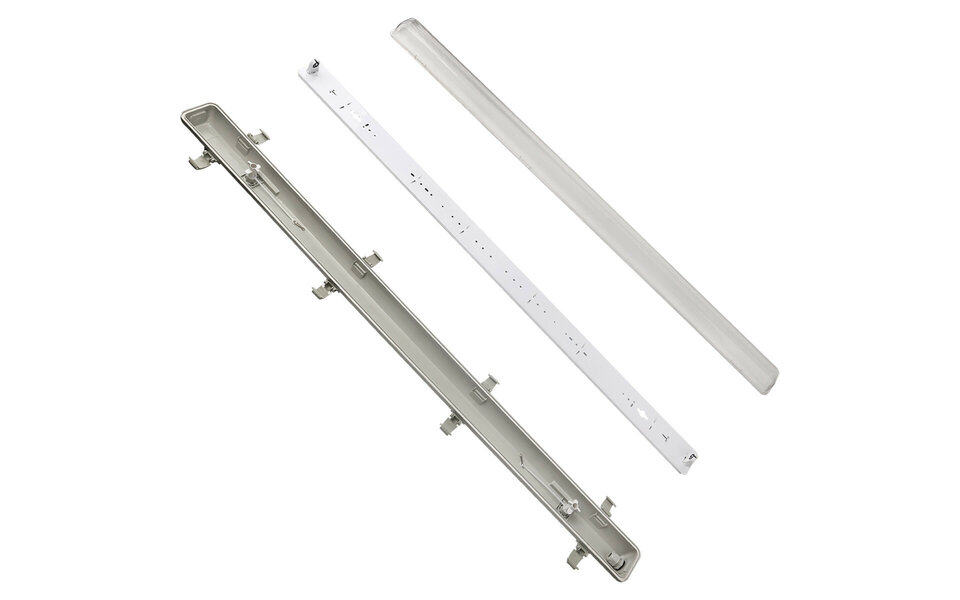 HLW LED LED TL Armatuur met T8 Buis - 150cm - Waterdicht