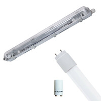LED Waterproof Fluorescent Fixture with T8 Tube - Velvalux LED Waterproof Fluorescent Fixture with T8 Tube - Velvalux