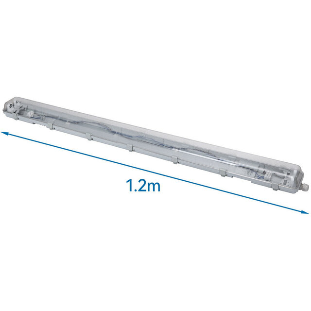 Velvalux LED Waterproof Fluorescent Fixture 120cm - Velvalux Strela Velvalux LED Waterproof Fluorescent Fixture 120cm - Velvalux Strela