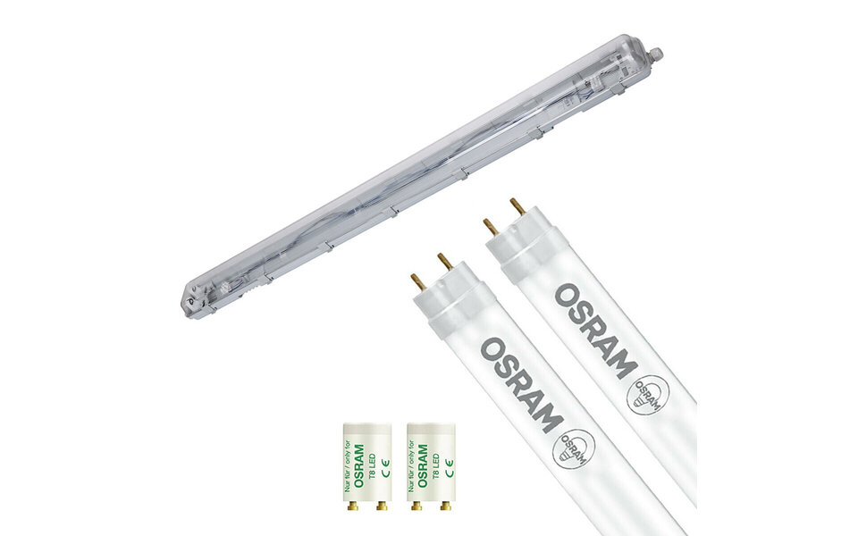 Velvalux LED Waterdichte TL Armatuur - 120cm Koppelbaar