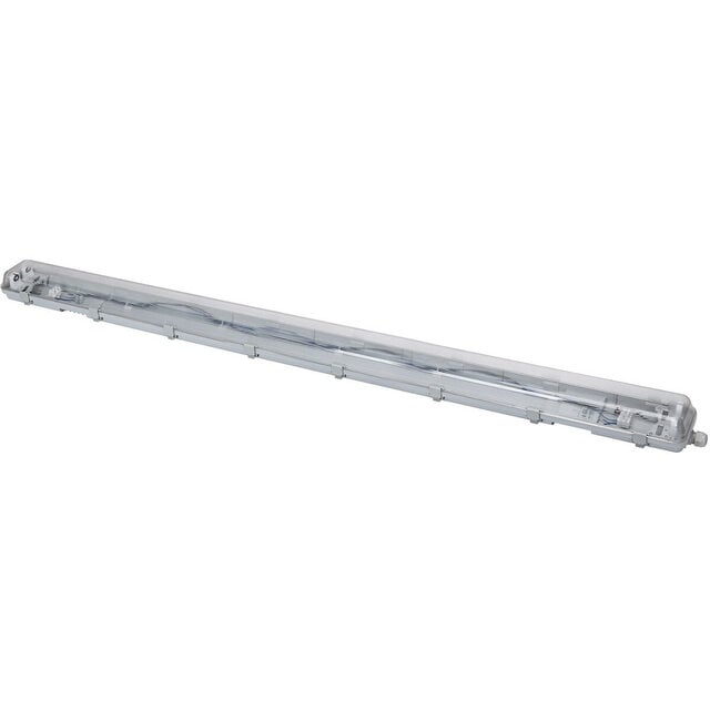 Waterdicht LED TL armatuur 150cm met 40W, 4400 lumen, 6500K, koppelbaar en inclusief T8 buizen