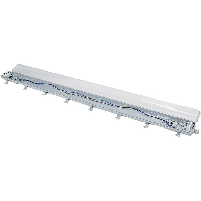 Velvalux LED Waterproof Fluorescent Fixture with T8 Tubes - 150cm