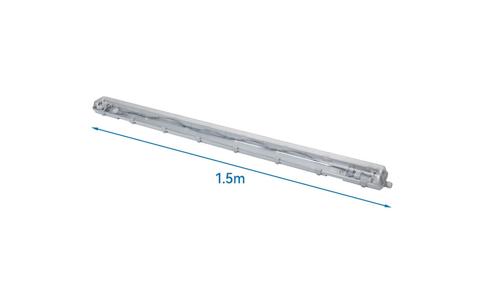 Velvalux LED Waterdichte TL Armatuur met T8 Buizen - 150cm