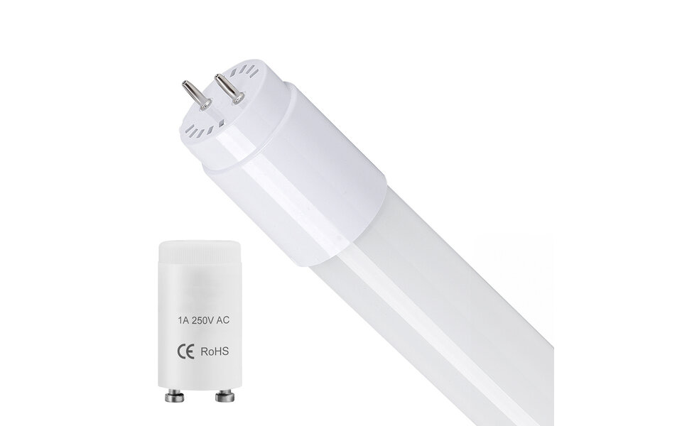 Velvalux LED Waterproof Fluorescent Fixture with T8 Tube - 120cm