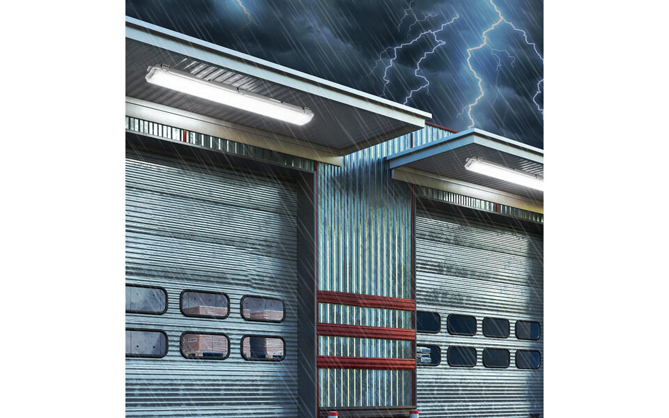 Velvalux LED Fluorescent Fixture - Waterproof & Energy Efficient