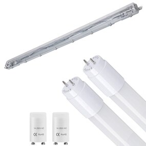 LED Waterdichte TL Armatuur - 150cm & 40W LED Waterdichte TL Armatuur - 150cm & 40W