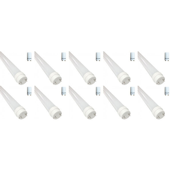 HLW LED LED TL Buis T8 10 Pack - Natuurlijk Wit 4200K HLW LED LED TL Buis T8 10 Pack - Natuurlijk Wit 4200K