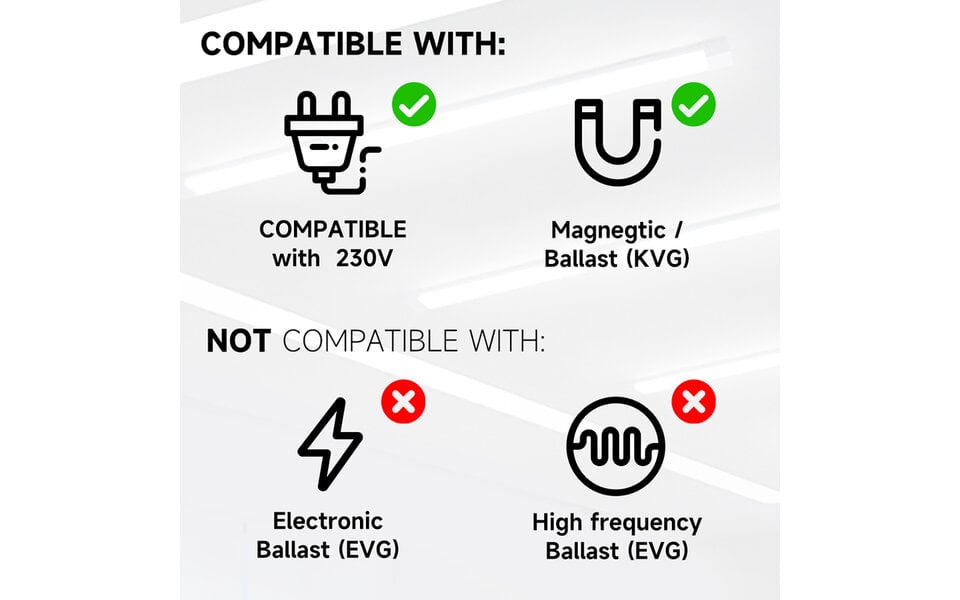 Velvalux LED Fluorescent Tube - T8 G13 - 10 Pack - Daylight White Velvalux LED Fluorescent Tube - T8 G13 - 10 Pack - Daylight White