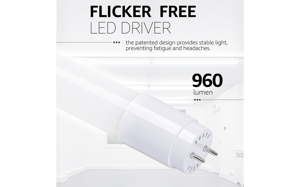 Velvalux LED Fluorescent Tube - Neutral White 60 cm - Velvalux 10 Pack Velvalux LED Fluorescent Tube - Neutral White 60 cm - Velvalux 10 Pack