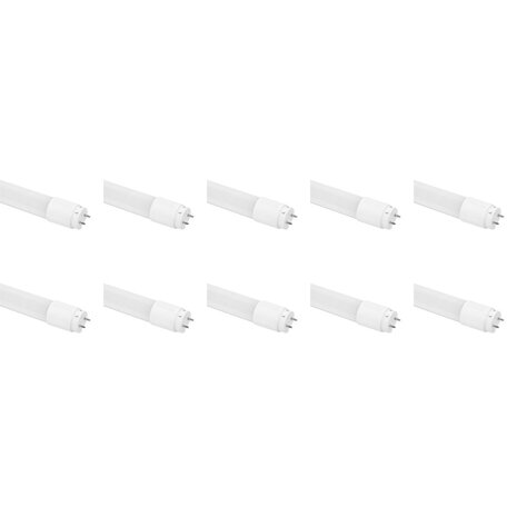 LED TL Buis T8 10 Pack - Warm Wit 3000K LED TL Buis T8 10 Pack - Warm Wit 3000K