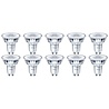 PHILIPS LED Spot 10 Pack - GU10 Warm Wit 2700K Lichtbronnen PHILIPS LED Spot 10 Pack - GU10 Warm Wit 2700K Lichtbronnen