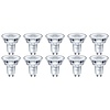 Philips 10 Pack GU10 LED Spots - Natural White 4000K