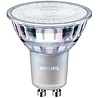 Tien dimbare GU10 LED spots met warm wit licht van 2200K-2700K en 3.7W vermogen