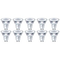 PHILIPS - LED Spot 10 Pack - GU10 - Dimmable - 3W PHILIPS - LED Spot 10 Pack - GU10 - Dimmable - 3W