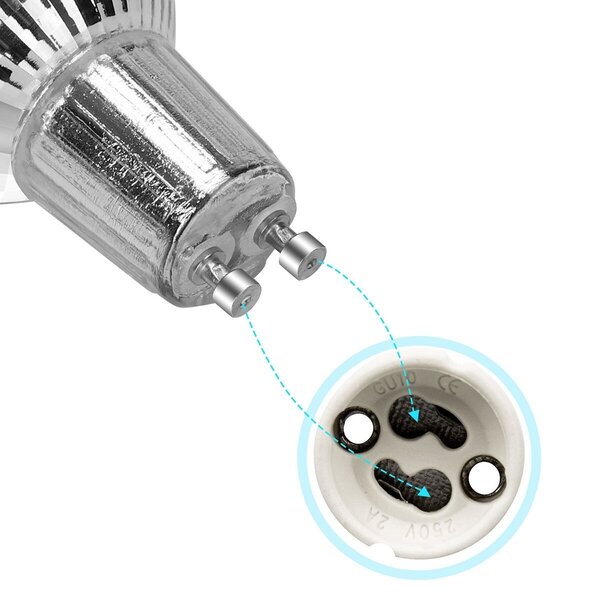 Velvalux Velvalux LED Spot GU10 PAR16 - 6W 435lm Neutraal Wit 4000K Velvalux Velvalux LED Spot GU10 PAR16 - 6W 435lm Neutraal Wit 4000K