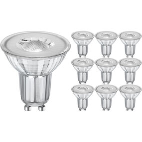 Dimbare GU10 LED Spot - 10 Pack - 6000K Dimbare GU10 LED Spot - 10 Pack - 6000K