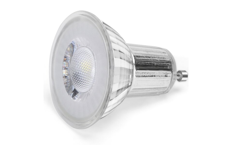 Velvalux Velvalux GU10 LED Spot - 10 Pack - Dimmable Bright Cool White 6000K