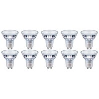 PHILIPS LED Spot 10 Pack - GU10 Dimbaar 2200K-2700K PHILIPS LED Spot 10 Pack - GU10 Dimbaar 2200K-2700K
