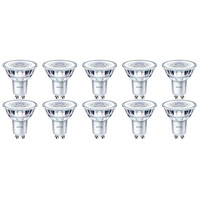 PHILIPS GU10 LED Spot 10 Pack - Dimmable & Warm White PHILIPS GU10 LED Spot 10 Pack - Dimmable & Warm White