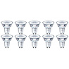 PHILIPS GU10 LED Spot 10 Pack - Dimbaar & Warm Wit Lichtbronnen PHILIPS GU10 LED Spot 10 Pack - Dimbaar & Warm Wit Lichtbronnen