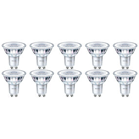 Philips LED Spot 10 Pack - Dimbaar Warm Wit GU10 Philips LED Spot 10 Pack - Dimbaar Warm Wit GU10