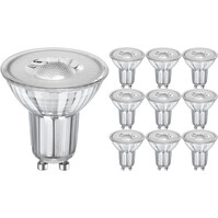 Dimmable GU10 LED Spots - 10 Pack - Warm White Light