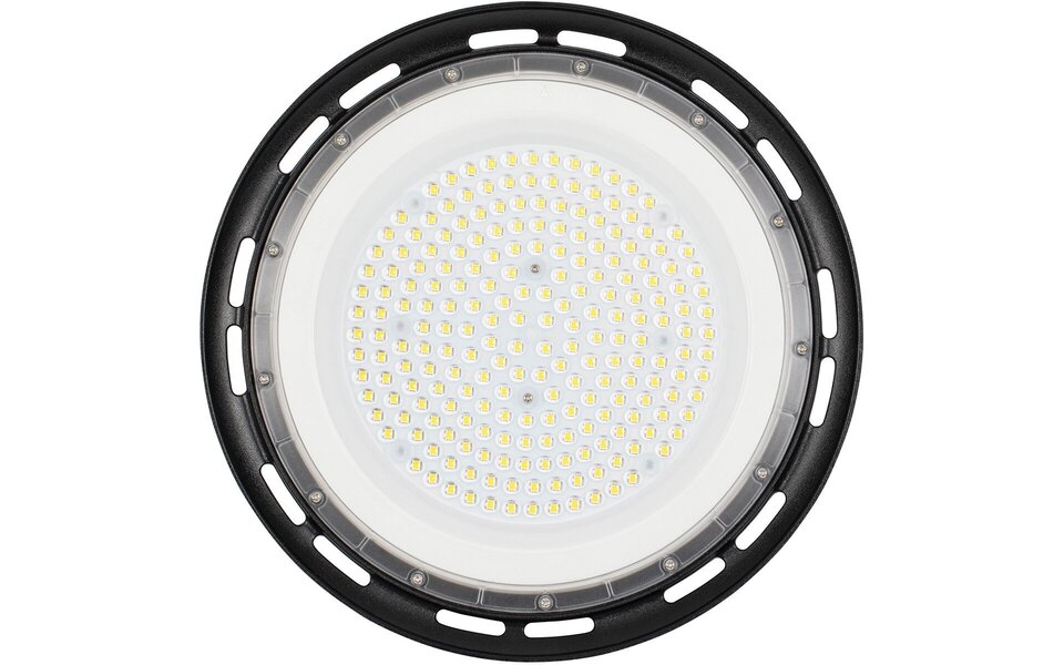 HLW LED LED UFO High Bay 150W - Waterproof LED lamp for warehouse lighting, IP65, bright cool white 6400K HLW LED LED UFO High Bay 150W - Waterproof LED lamp for warehouse lighting, IP65, bright cool white 6400K