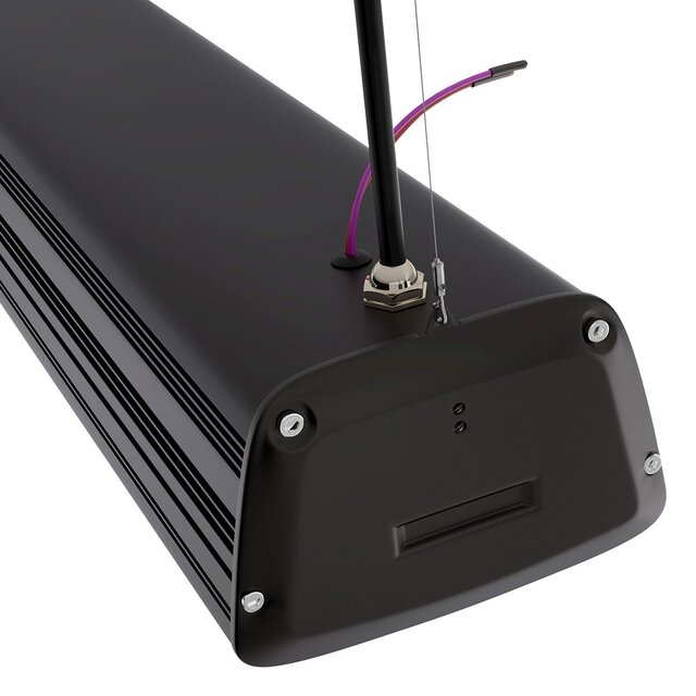 lineaire dimbare LED High Bay lamp 150W met 22500 lumen en koel wit licht 6000K IP65 bescherming