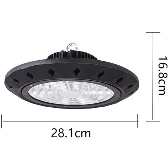 HLW LED LED UFO High Bay 100W - Waterproof LED lamp with MEAN WELL driver, IP65 Warehouse lighting HLW LED LED UFO High Bay 100W - Waterproof LED lamp with MEAN WELL driver, IP65 Warehouse lighting