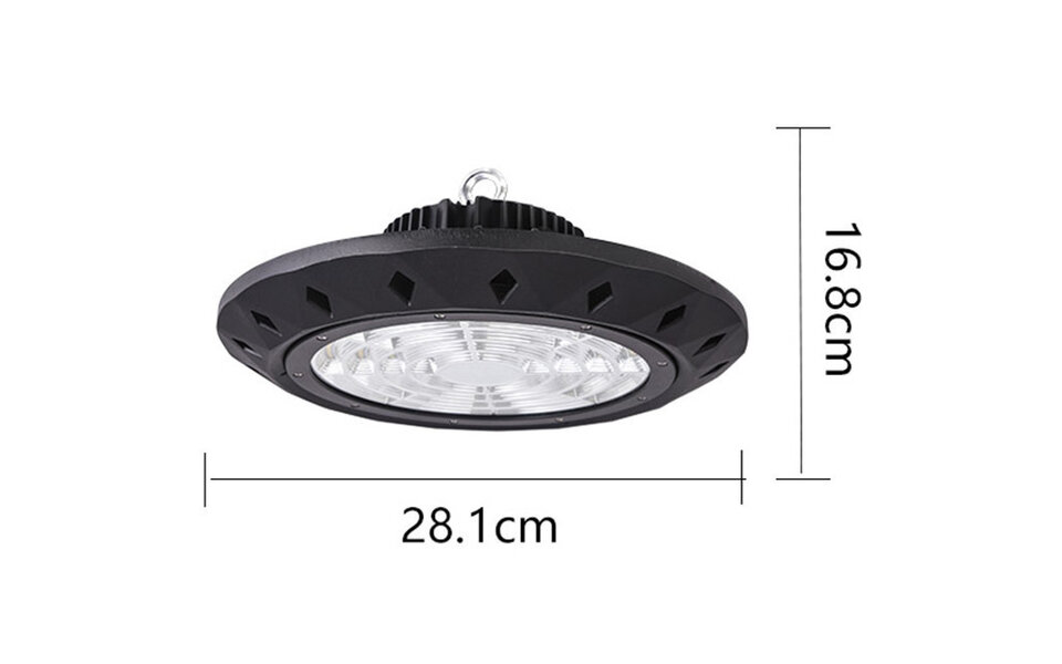 HLW LED LED UFO High Bay 100W - Waterproof LED lamp with MEAN WELL driver, IP65 Warehouse lighting HLW LED LED UFO High Bay 100W - Waterproof LED lamp with MEAN WELL driver, IP65 Warehouse lighting