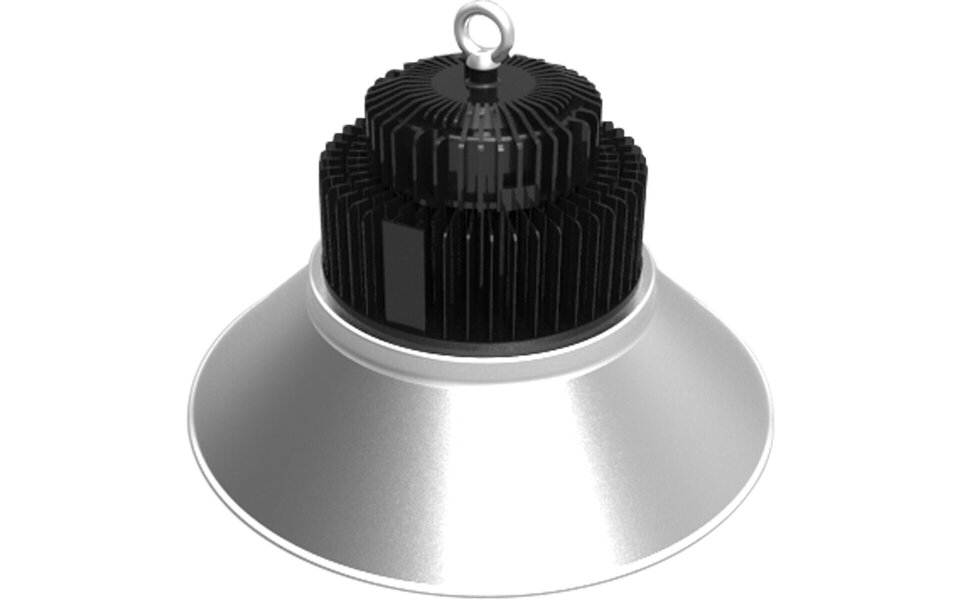 HLW LED LED UFO High Bay 100W - Koud Wit 6000K Waterdichte Magazijnverlichting IP65