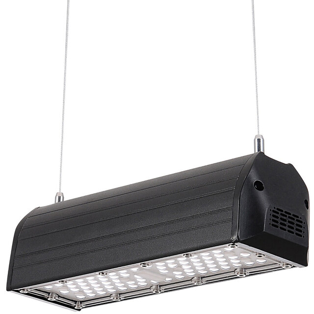 HLW LED LED High Bay 50W - Waterproof LED lamp Warehouse lighting IP65 - Bright 6400K