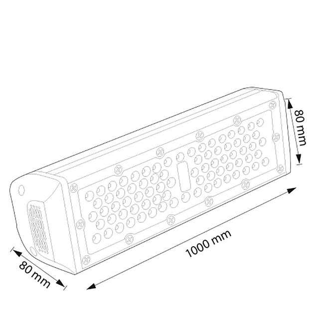HLW LED LED High Bay 200W - Rectangular, Waterproof Warehouse Lighting IP65 HLW LED LED High Bay 200W - Rectangular, Waterproof Warehouse Lighting IP65