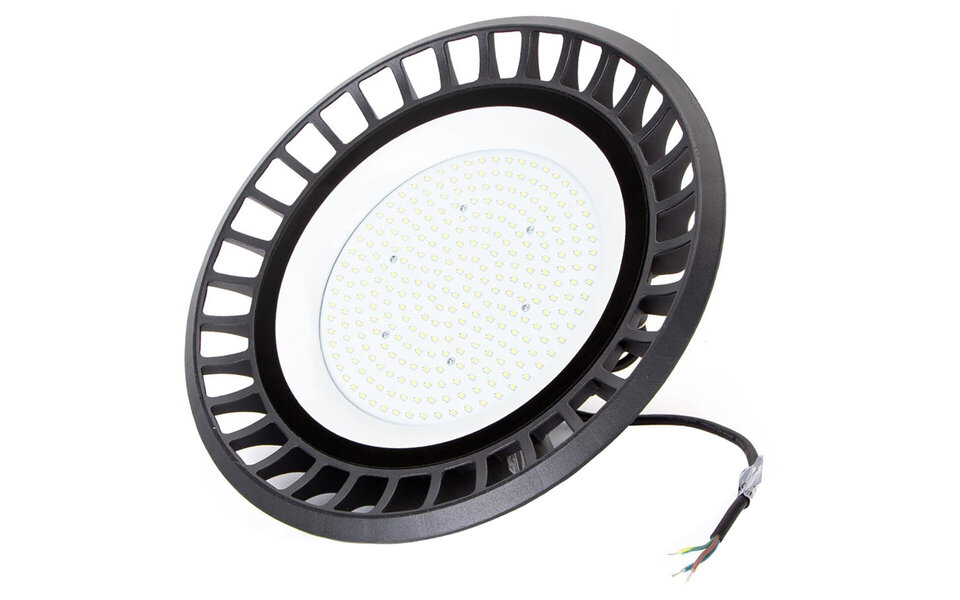 HLW LED LED UFO High Bay 200W - Waterproof LED High Bay Warehouse Lighting IP65, Neutral White 4000K