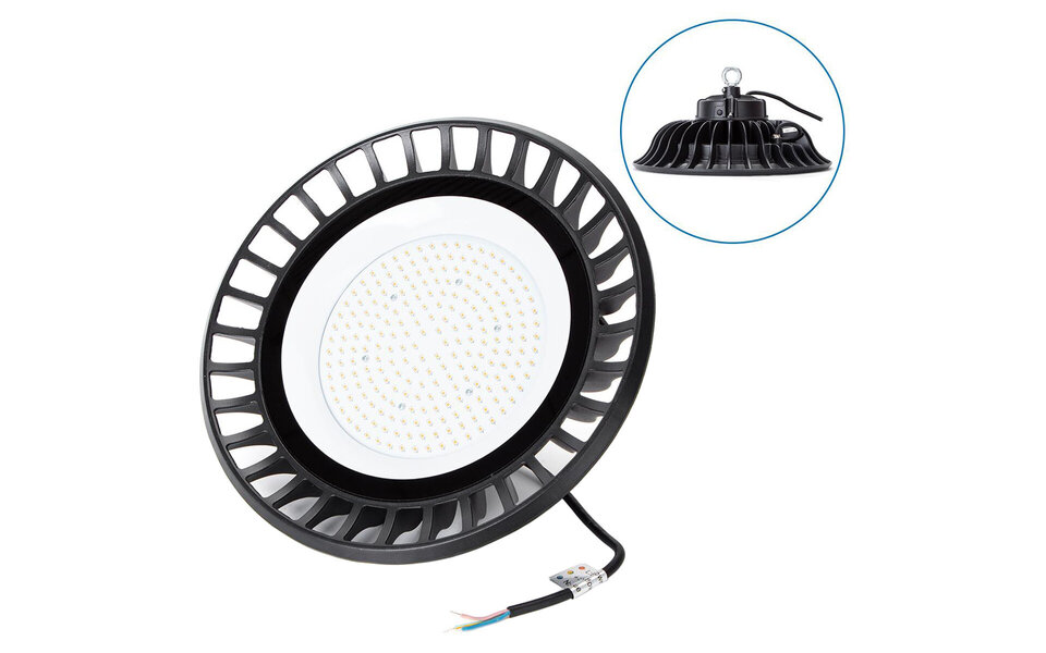 HLW LED LED UFO High Bay 150W - Waterproof LED lamp, neutral white 4000K, IP65 for warehouse lighting