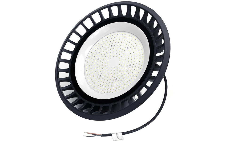 HLW LED LED UFO High Bay 200W - Waterdichte LED lamp, Magazijnverlichting IP65, Daglicht wit 6500K