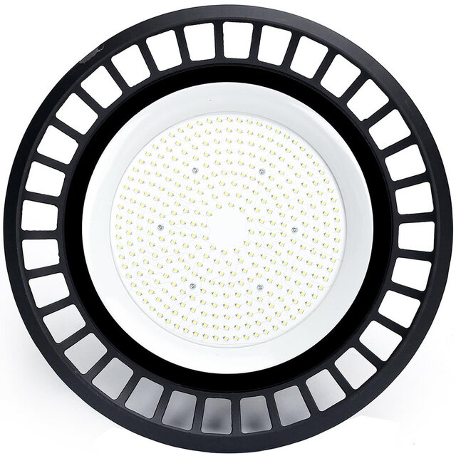 HLW LED LED UFO High Bay 200W - Waterdichte LED lamp, Magazijnverlichting IP65, Daglicht wit 6500K