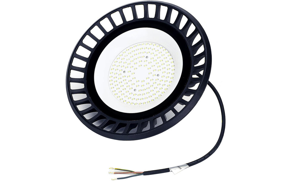 HLW LED LED UFO High Bay 100W - Waterdichte Magazijnverlichting IP65, Daglicht Wit 6500K