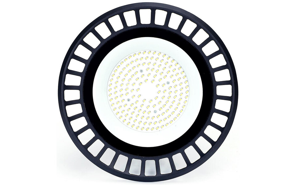 HLW LED LED UFO High Bay 100W - Waterdichte Magazijnverlichting IP65, Daglicht Wit 6500K