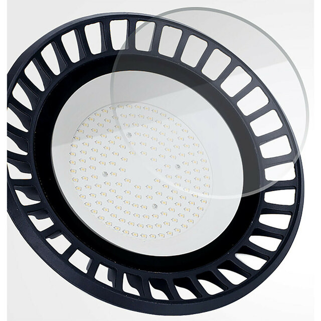 HLW LED LED UFO High Bay 150W - Waterdichte LED Lamp Magazijnverlichting IP65 Neutraal Wit