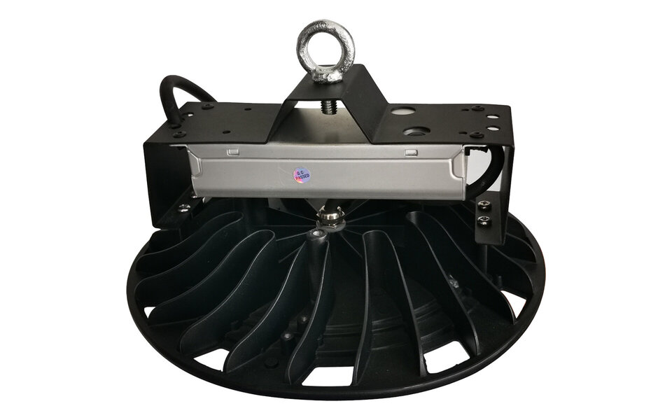 HLW LED LED UFO High Bay 100W met MEAN WELL Driver - Waterdicht IP65, Neutraal Wit, Aluminium