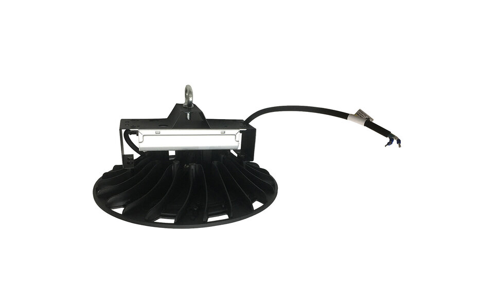 HLW LED LED UFO High Bay 100W with MEAN WELL Driver - Waterproof IP65, Neutral White, Aluminum